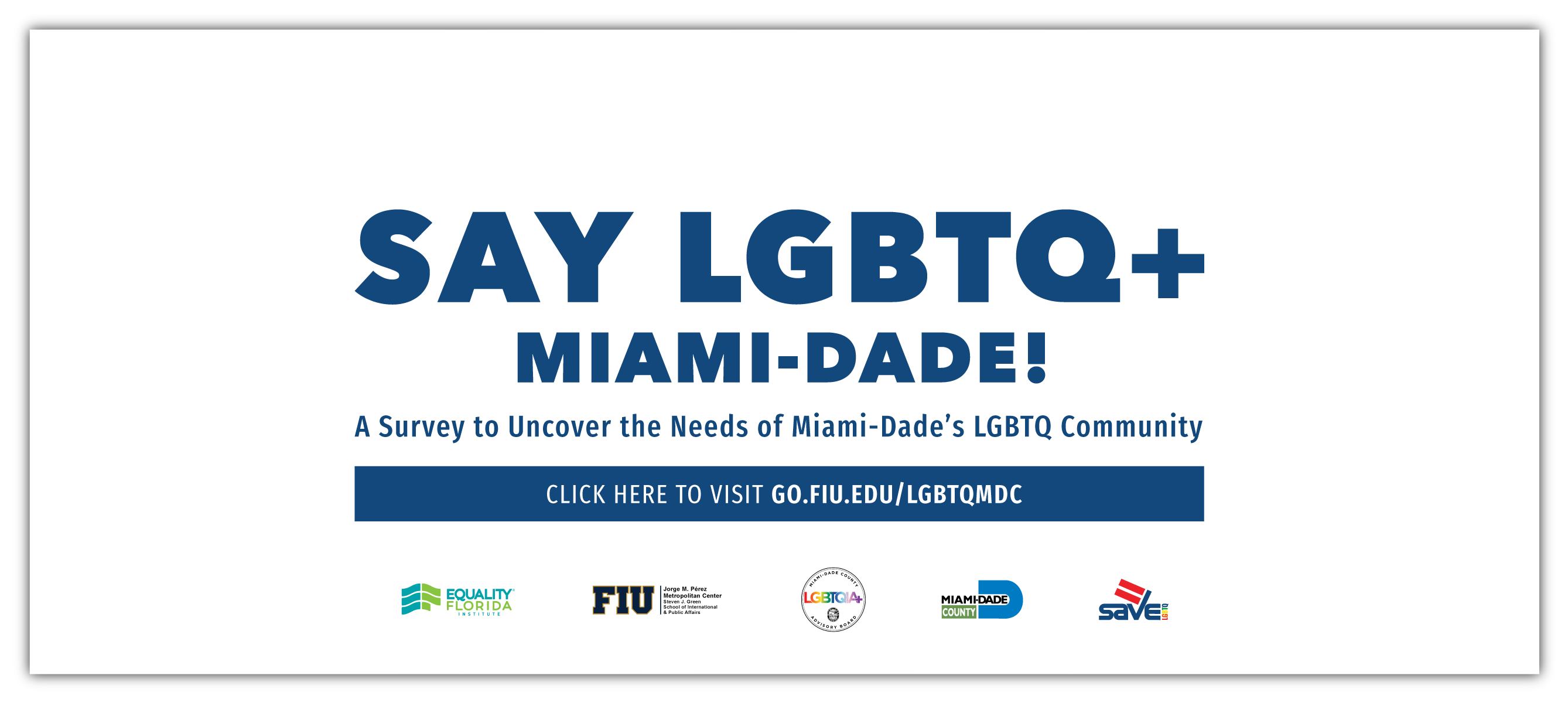 Say LGBTQ, Miami-Dade
